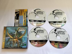 SEGA SATURN SS Azel Panzer Dragoon RPG Panzer Japanese Version Tested Game F/S