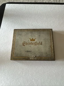 Vintage Early 1900’s Chesterfield Cigarette Tin - Picture 1 of 6