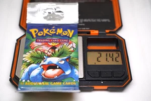 21,42g Pokemon Base Set Booster Pack Unlimited Venusaur WOTC TCG Vintage Sealed - Bild 1 von 7