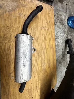1998 1999 Honda CR125R CR 125R OEM EXHAUST SILENCER MUFFLER TIP - Image 1 of 3