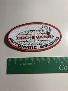 CRC Evans Automatic Welding Company Vintage Company Patch - Picture 1 of 1