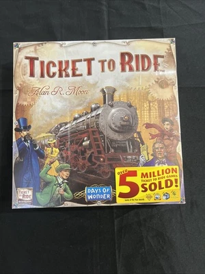 Ticket To Ride Board Game Alan Moon Train Adventure Days Of Wonder  2004 - Image 1 of 3