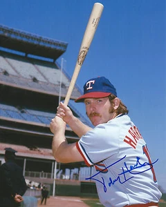 GFA Texas Rangers TOBY HARRAH Signed 8x10 Photo T3 COA - Picture 1 of 1