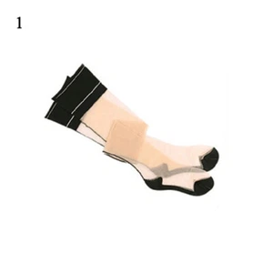 Patchwork Sexy Stocking Women Lingerie Back Line Retro Transparent Stockings N - Picture 1 of 22