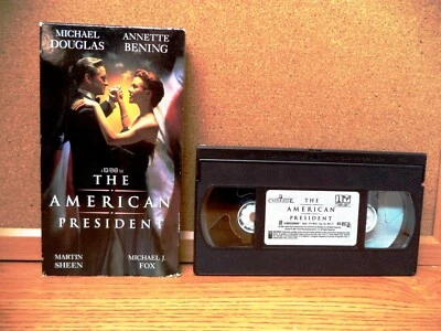 THE AMERICAN PRESIDENT (VHS 1996)  Michael Douglas, Annette Bening, Martin Sheen - Image 1 of 4