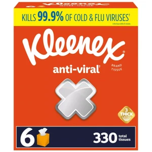 Kleenex Anti-Viral 3-Ply Facial Tissue - 55Ct - Picture 1 of 14