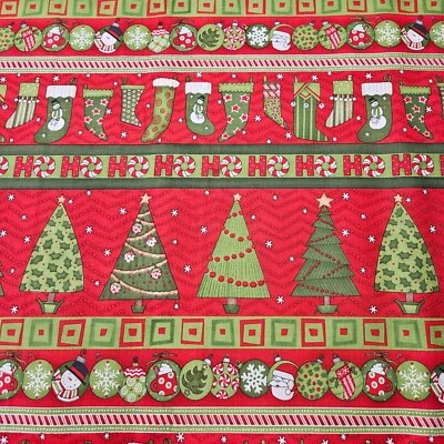 18" Ho-Ho-Holiday Debbie Mumm Wilmington Christmas Tree Ornament Stripe - Image 1 of 3