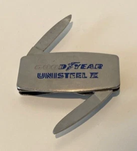 Vintage Zippo Geldklammer Taschenmesser - Goodyear Unisteel II - Bradford PA USA - Bild 1 von 10