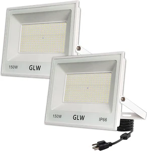 150W LED Flood Lights Outdoor 2 Pack,13000Lm Super Bright Security Light, IP66 W - Picture 1 of 12