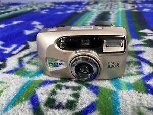Pentax Espio 838s Point & Shoot 35mm Auto Focus Film Camera  Untested