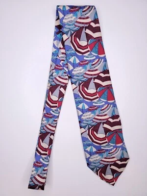 Gravata formal masculina Charles Jourdan 58"Lx3.5"W gravata multicolorida - Imagem 1 de 4