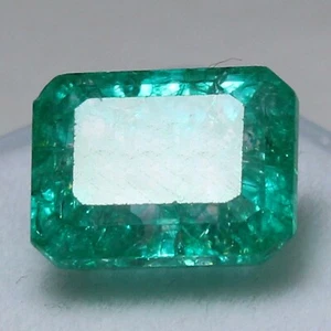 Piedras preciosas AAA+ esmeralda verde colombiana MUZO natural certificada de... - Imagen 1 de 3