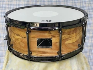 Secret Hill...Spalted Ash 14" x 5.5" snare drum - Bild 1 von 3