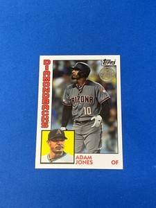 2019 Topps Baseball 1984 35th Ann Insert Card of Adam Jones!!