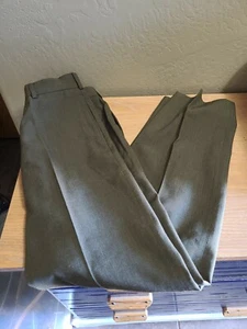 USMC Enlisted Alpha Service Dress Uniform Trousers Pants sz 32L DSCP - Picture 1 of 5