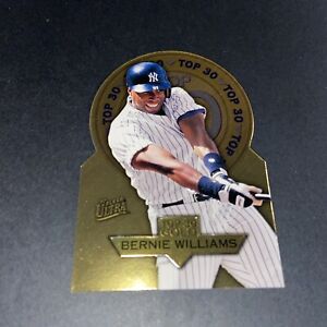 Bernie Williams 1997 Fleer Ultra Top 30 Gold Die-cut #29 New York Yankees