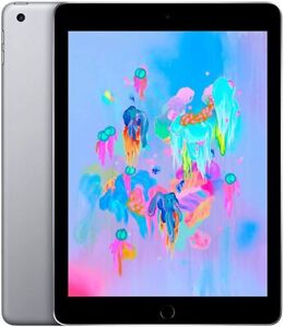 Apple iPad 6 - 6th Generation 32GB MP2F2LL/A Space Gray - WiFi - Grade C