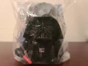 RARE Star Wars Darth Vader w/ Anakin Skywalker Figure Inside Burger King Toy New - Picture 1 of 10