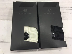 Black Inc 2.8mm Thick Handlebar Tape (Black / White) - Picture 1 of 8