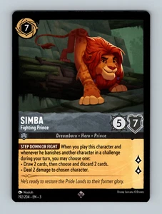 Disney Lorcana: Into The Inklands - Simba - Fighting Prince - 192/204 - Picture 1 of 2