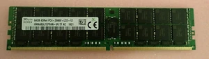 HMAA8GL7CPR4N-VK HYNIX 64GB 4DRX4 PC4-2666V LRDIMM DDR4 SERVER MEMORY MODULE - Picture 1 of 2