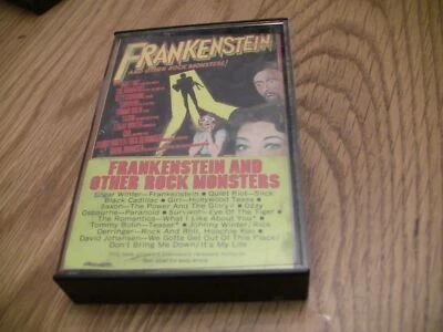 Frankenstein/other rock monsters cassette with Ozzy, Edgar Winter, Quiet Riot - Image 1 of 4