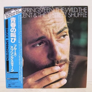 BRUCE SPRINGSTEEN / THE WILD, THE INNOCENT JAPAN ISSUE LP W/OBI, INSERT - Picture 1 of 8