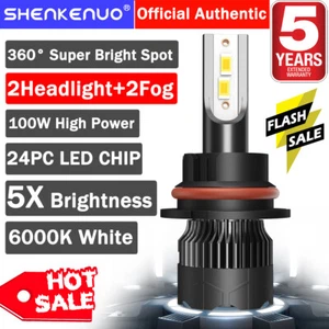 For Nissan Pathfinder 2005-2012 6000K LED Headlight Hi/Lo Beam Fog Light Bulb M8 - Bild 1 von 19
