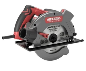 Meterk M1Y-GW9-190TL Circular Saw, 12-Amp Circular Saw with Laser GuideScale - Picture 1 of 5
