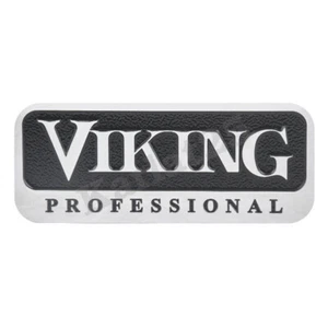 Viking OEM 3" Professional Metal Emblem Logo Badge Self Adhesive Nameplate Trim - Picture 1 of 3