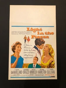 Light in the Piazza Original/Vintage Theatre Window Card (1961) - 14" x 22" EX - Picture 1 of 1