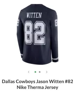 Dallas Cowboys Jason Witten #82 Nike Therma Jersey XL - Picture 1 of 2