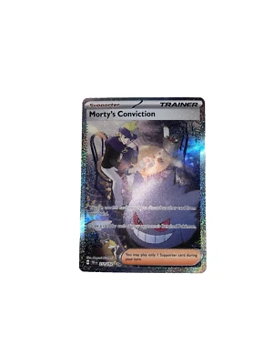Morty's Conviction 211/162 Sv05: Temporal Forces Holo Special Ill. Rare. - Image 1 of 2