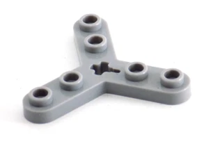 4 LEGO Technic Light Bluish Grey Rotor 3 Blade with 6 Studs (32125 51138) - Picture 1 of 1