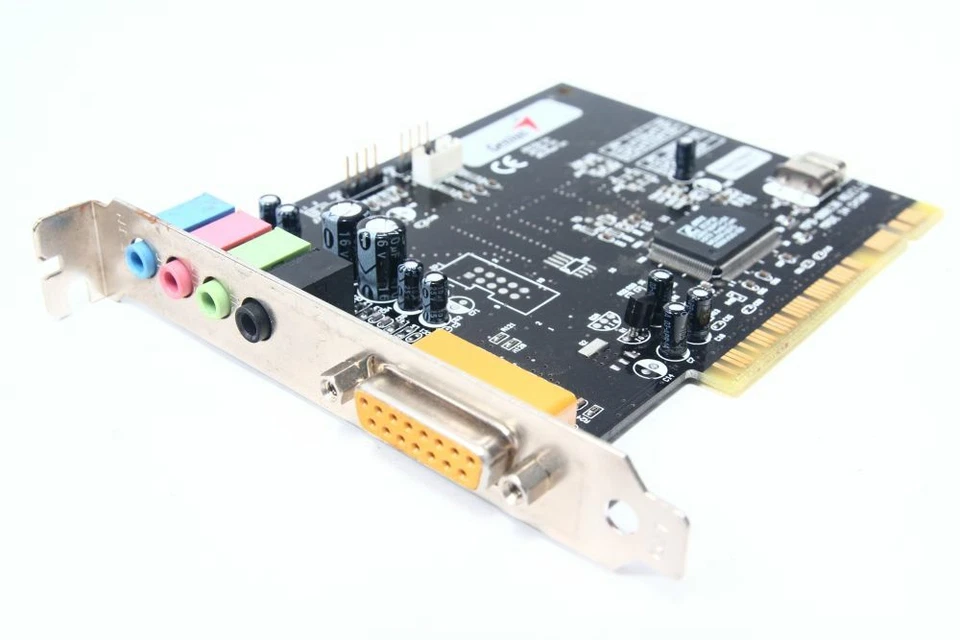 Genius Sound Maker Value 4.1 MPB-000138 PCI Sound-Card Audio Card Game Port - Image 1 of 1