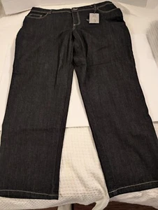 Gloria Vanderbilt Amanda Damenjeans klassische Passform dunkelblau spülen Größe 20W... - Bild 1 von 11