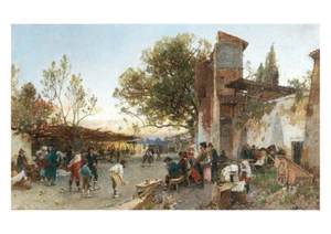 Franz Theodor Aerni - The Game of Bowls - Picture 1 of 1