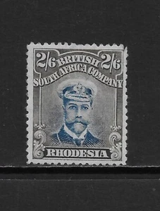 RHODESIA SCOTT 133 MH VF - 1922 2'6p GRAY & BLUE ISSUE - KING GEORGE V - Picture 1 of 2