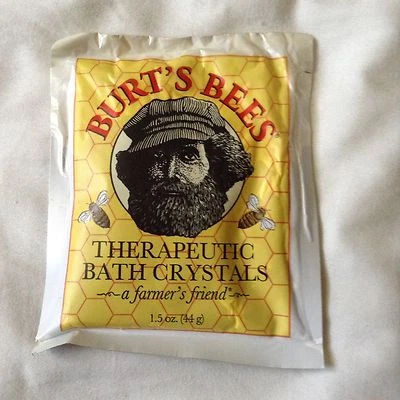 Burts Bees Therapeutic Bath Crystals 1.5oz Packet NEW - Image 1 of 2