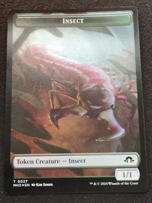 Insect / Eldrazi Spawn Token - Foil - MH3 - MTG - NM - EN - 0027/0002 - Image 1 of 2