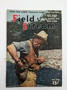 Vintage Field & Stream Magazine May 1940 45th Year No 1 - Picture 1 of 6