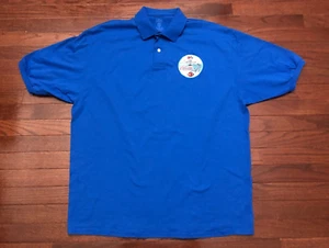CORVETTE ANNAPOLIS POLO SHIRT MENS 2XL XXL BLUE WHITE MARYLAND CHEVROLET MD - Picture 1 of 4