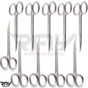 Recortador de sutura de tejido médico tijera de iris primeros auxilios hospital instrumento de enfermería - Imagen 1 de 3