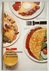 Maxim Elektrische Omelettpfanne ~ Kochbuch und Anleitung ~ 1981 ~ Vintage - Bild 1 von 7