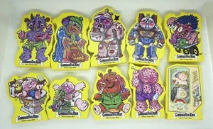 2024 GET-A-GRIP GARBAGE PAIL KIDS GPK DEAD WOODZ 2 DEADWOODZ YELLOW 10 Piece SET - Bild 1 von 2