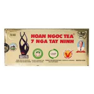 Hoan Ngoc Tea 7 NGA Tay Ninh Herbal Vietnamese Tea 30 Count Tea Bags - Picture 1 of 3