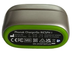 Phonak ChargerGo RICSPH I - Wireless Charger Audéo Sphere Infinio RIC SPH I - Picture 1 of 9