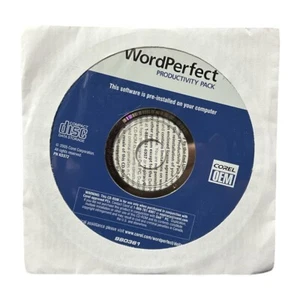 Word Perfect Productivity Pack 0CD940 CD Disc Sealed - Picture 1 of 4
