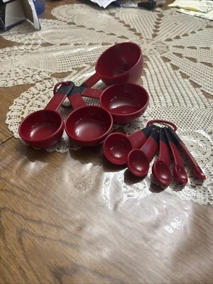 KitchenAid Empire Red Measuring Cups & Spoons 9 Pc Set - Image 1 of 4