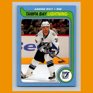 Andre Roy #222 2008-09 O-Pee-Chee 1979-80 Retro Tampa Bay Lightning Hockey Card - Picture 1 of 3